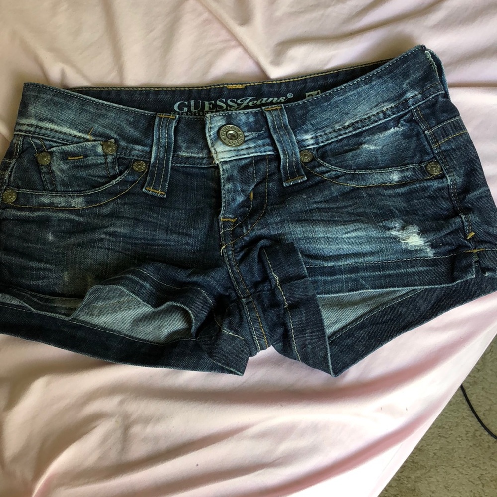 Guess denim shorts!